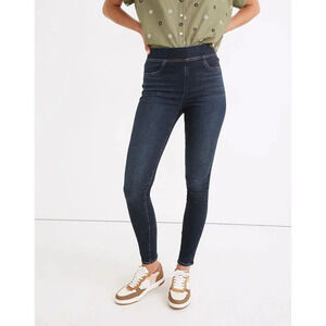 Madewell Petite Pull-On Skinny Jeans in Wisteria Wash